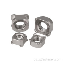 SUS304/316 Square Square Nuts Din928